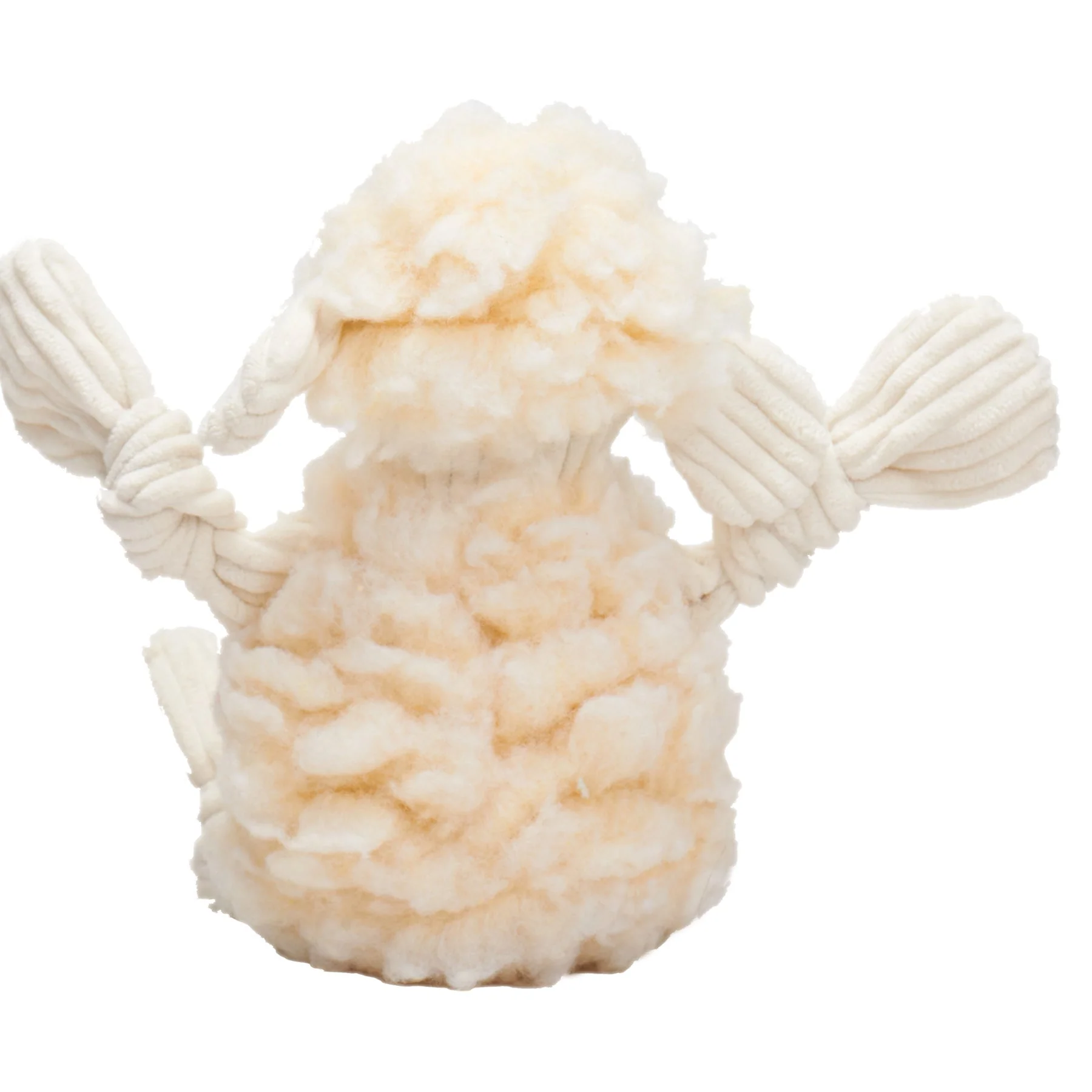 HuggleHounds Louise Lamb  Plush Dog Toy - Image 4